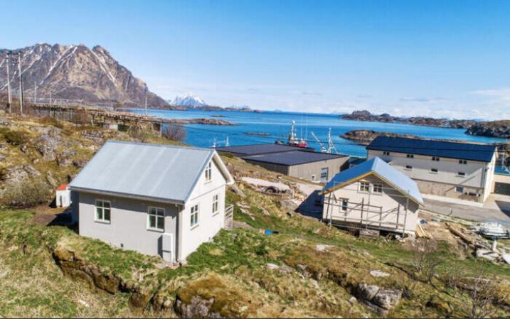 Вилла Ragnahuset - Koselig Minihus I Fiskevaer Sennesvik Экстерьер фото